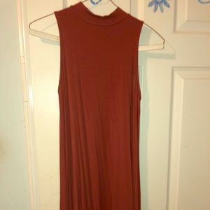 Urban Outfitters Red Mockneck dress XS